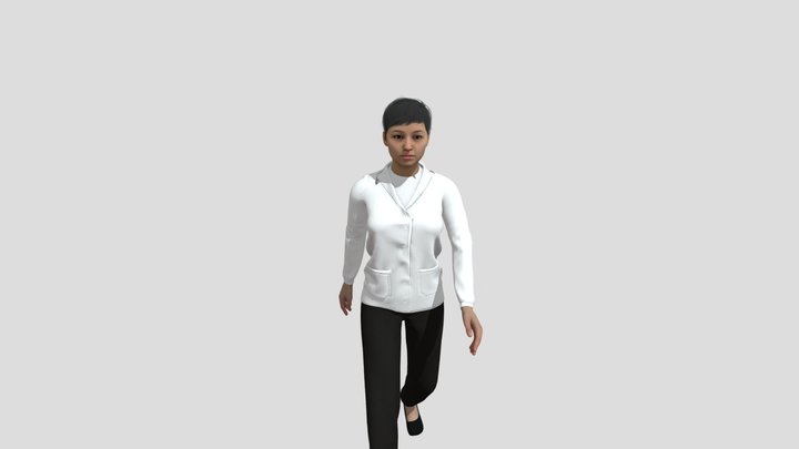 makcik Walk 3D Model