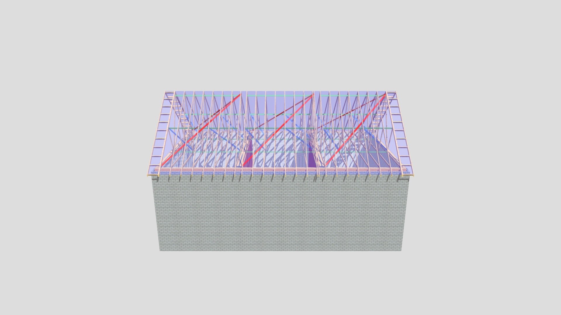 F02093KF- Gabled Terrace unit