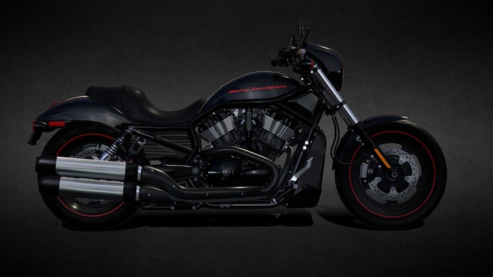 Harley-Davidson VRSCDX Night Rod Special 3D Model