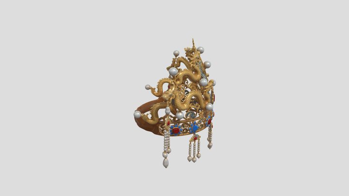 Ornate Crown by Tripo – Modello 3D gratuito STL