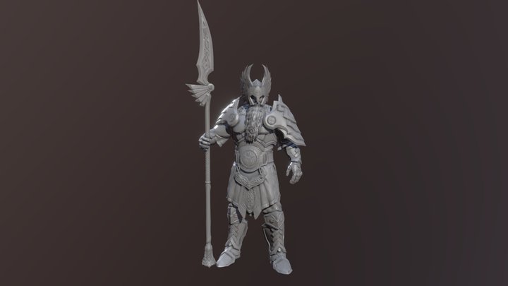 Odin Concept Low 3D Model