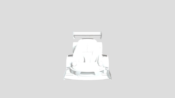 Porsche Hoonipigasus 3D Model
