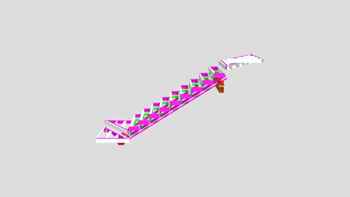 CE-038. Escalera Luciano 3D Model