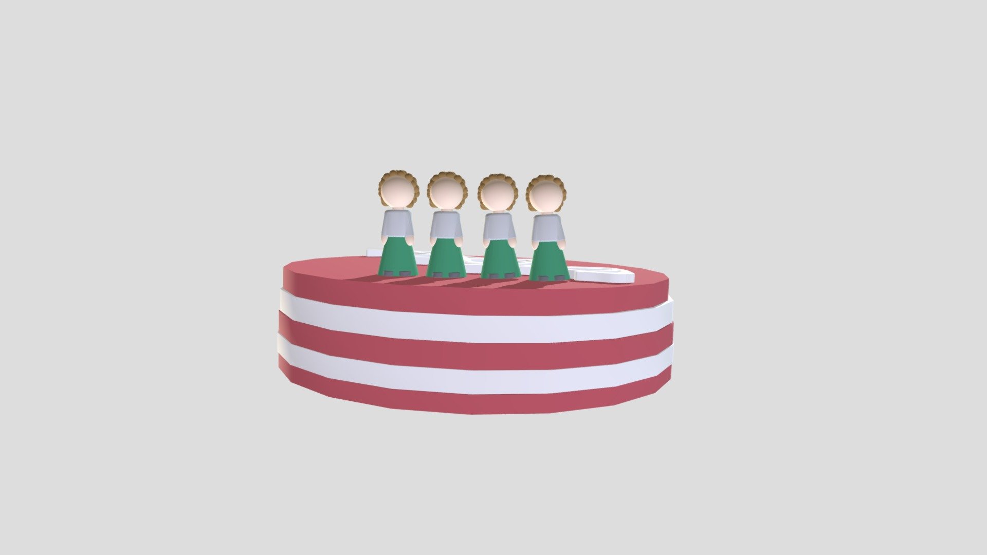 Princess Red Velvet Cake - Keane