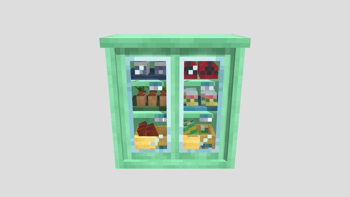 General Store Cabinet 3D Model