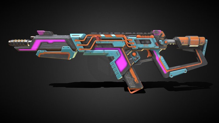 Apex Legends Carbine R301 Vibe Killer – Free 3D Model STL