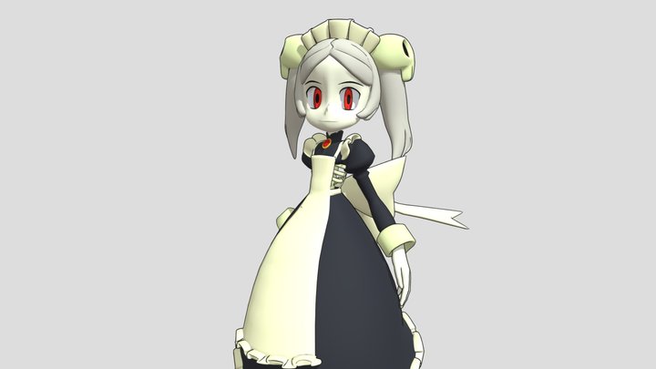 Marie - Skullgirls 3D Model