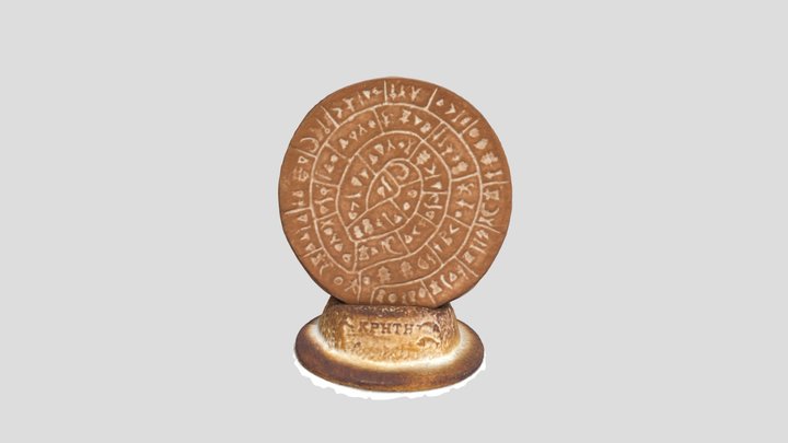 Disco del Tiempo - Creta 3D Model