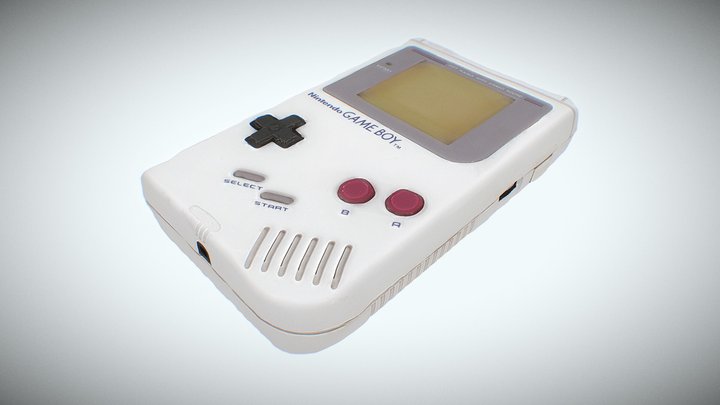 Nintendo Game Boy 3D Model