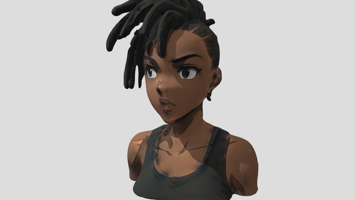 Dreads 3D models - Sketchfab