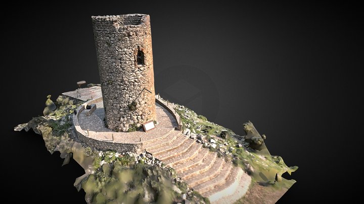 Torre Atalaya de Deifontes  (Granada). – Free 3D Model STL