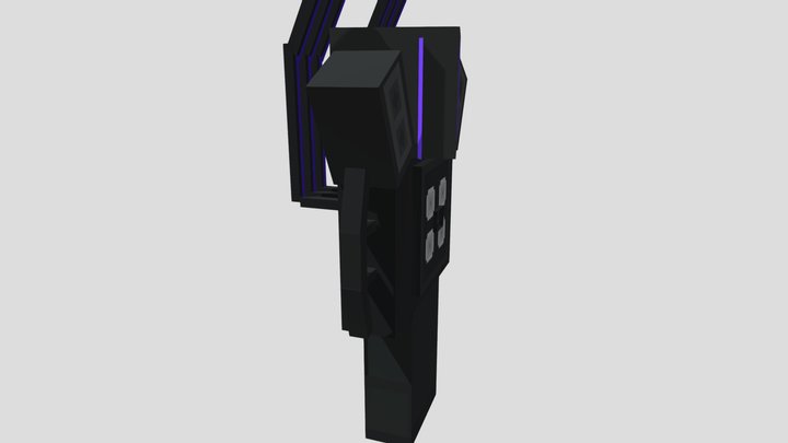 TitanTvMan 3D Model
