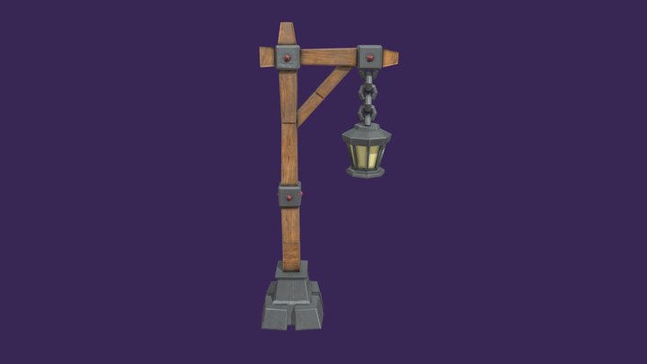 Sketfab_ Lamp 3D Model