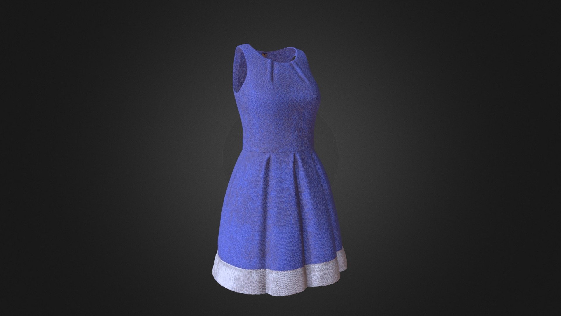 Dress - 3D model by Arianna (@arialaure) [9b628b9] - Sketchfab