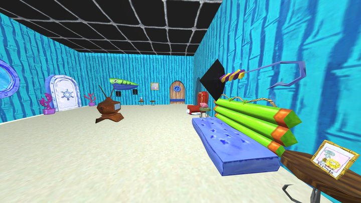 Spongebob's House bfbb gamecube 3D Model