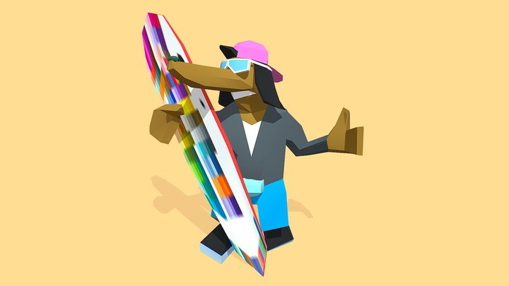 Poochie (Simpsons: Hit & Run) 3D Model