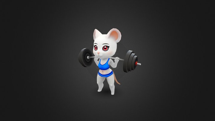 Gym Rat 3D Model