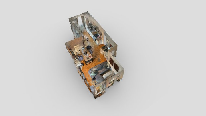 Apartment Point Cloud 3D Model