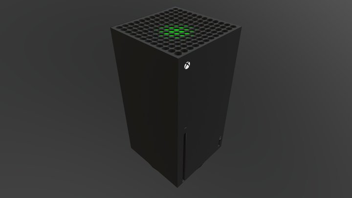 Xbox Series X 3D Model