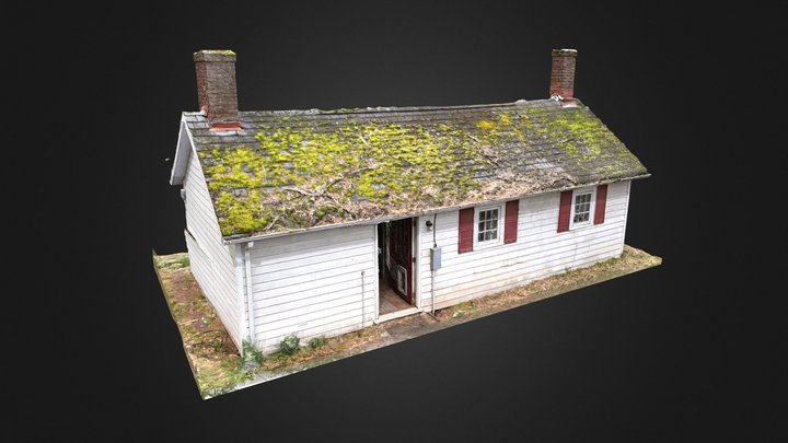 Washington Wells Dwelling Exterior 3D Model