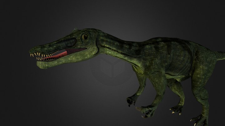 Baryonyx WIP 3D Model