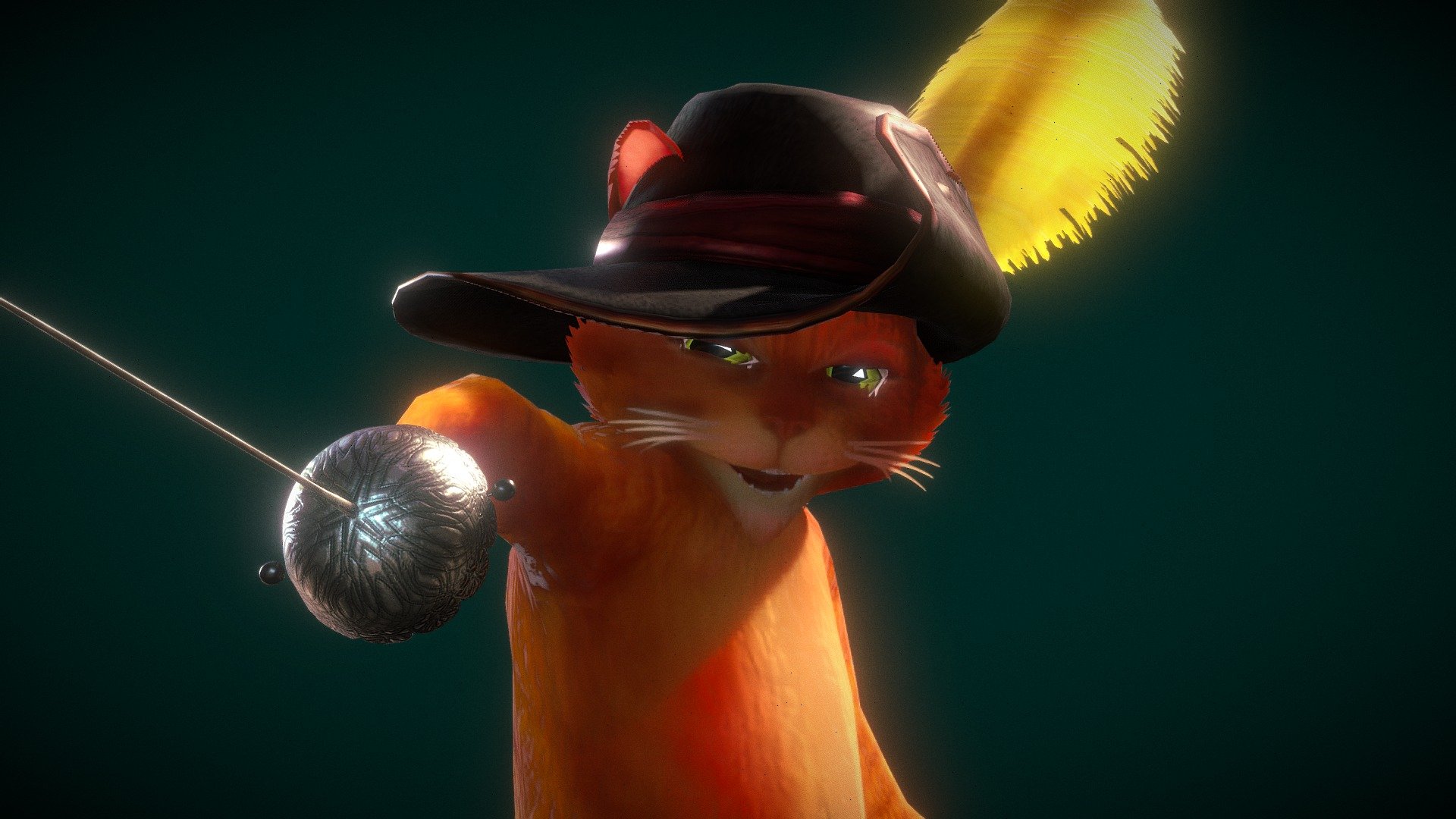 Puss In Boots - Download Free 3D model by CVRxEarth [9b657d4] - Sketchfab