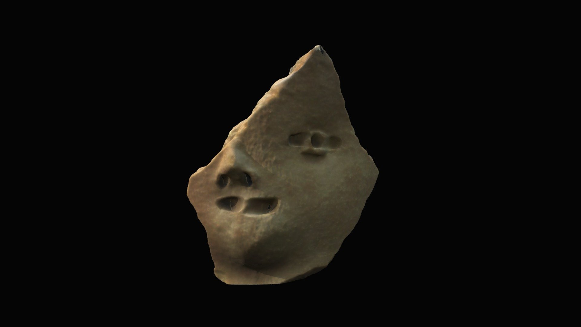 Gallinazo Face-Neck-Jar