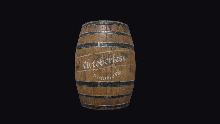 Barrel 3D Model