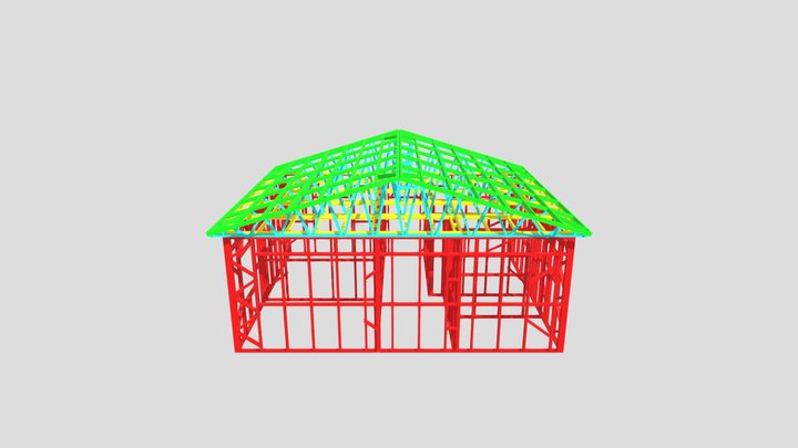 3B 45m² M.YILDIZ 3D Model