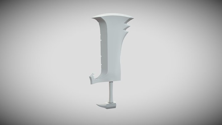 Zodd's Greatsword 3D Model