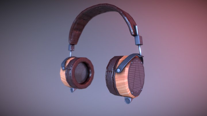 AUDEZE LCD-3 Headphones 3D Model