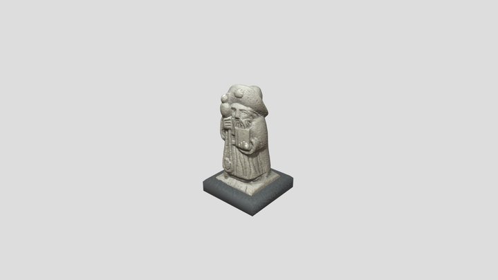Pequeña figura de Santiago 3D Model