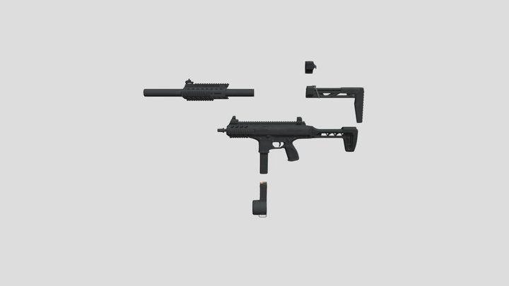 SIG MPX – Modello 3D gratuito STL