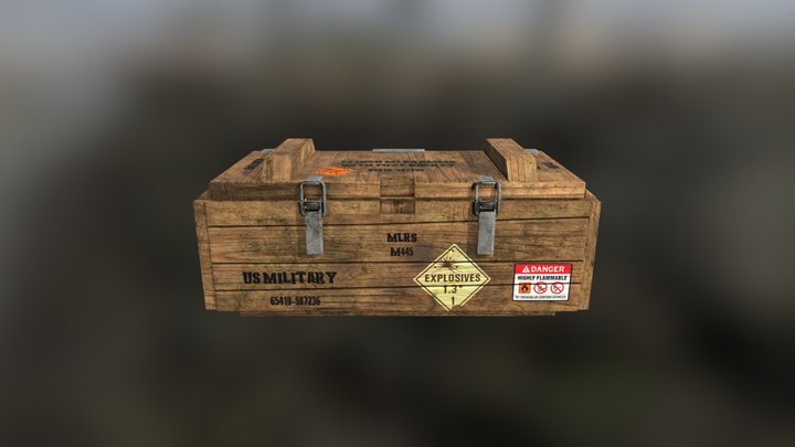 Ammo Box 3D Model