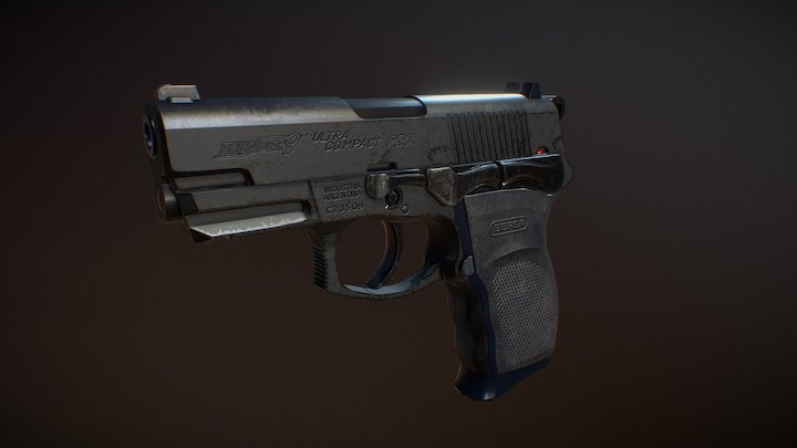 Gun Thunder9 Ultra compact pro 3D Model