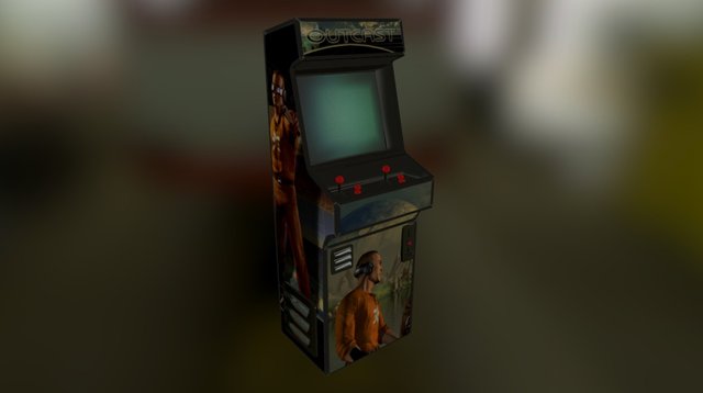 Arcade game, (speedwork) 3D Model