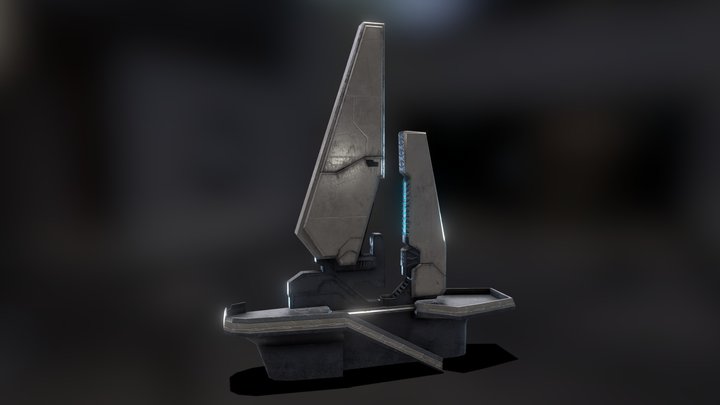 Beam Emitter - Halo Infinite (FREE DOWNLOAD) – Kostenloses 3D-Modell STL