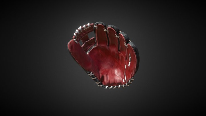 Baseball glove 3D Model