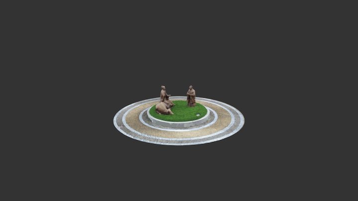 铜像 3D Model