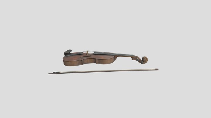 Violino 3D Model