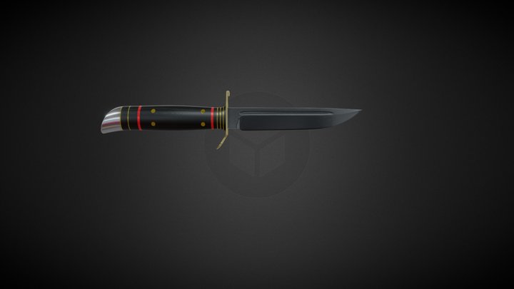 Финка НКВД 3D Model