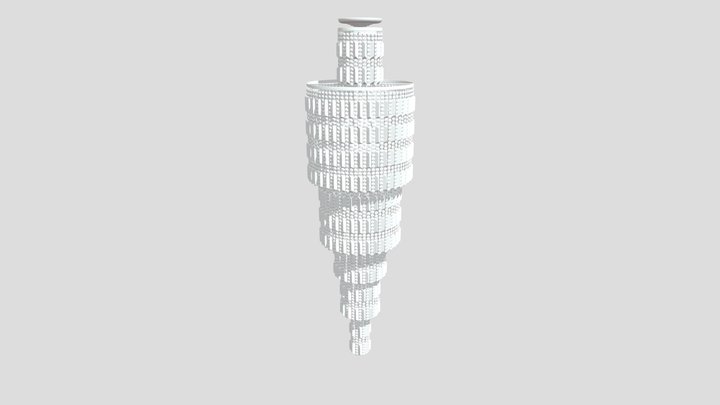 Люстра Maytoni DIA003-PT50-G 3D Model