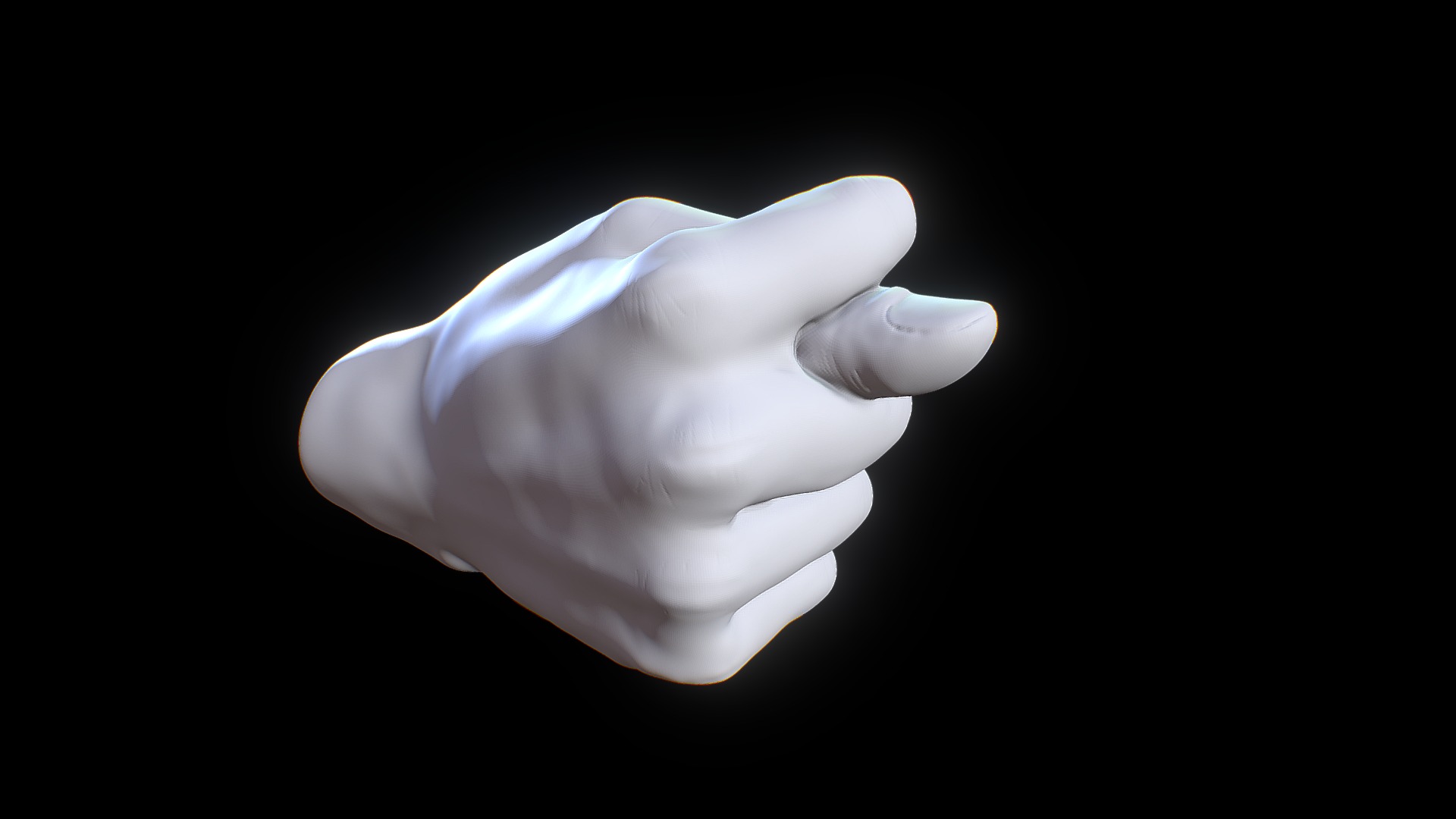 3D model F IGA3 - This is a 3D model of the F IGA3. The 3D model is about a hand with a light on it.