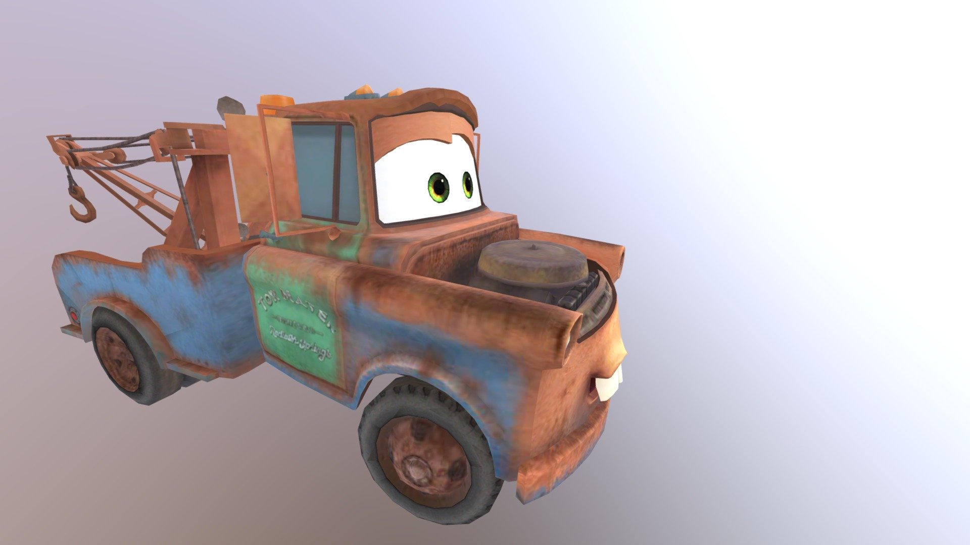 Tow_Mater - 3D model by Gummxtra (@GarioMaker273) [9b6dcda] - Sketchfab