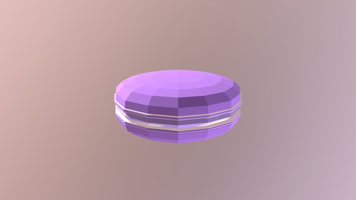Macaroon 3D Model
