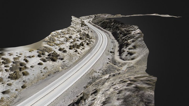 I-80 Maverick Canyon and Pequop Summit Mapping 3D Model