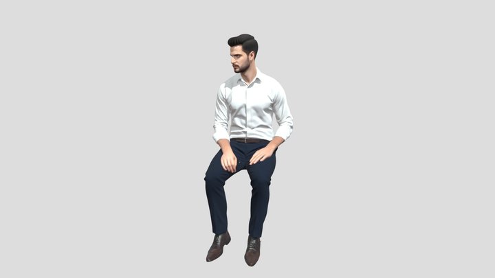 Contemplative Professional – Free 3D Model STL