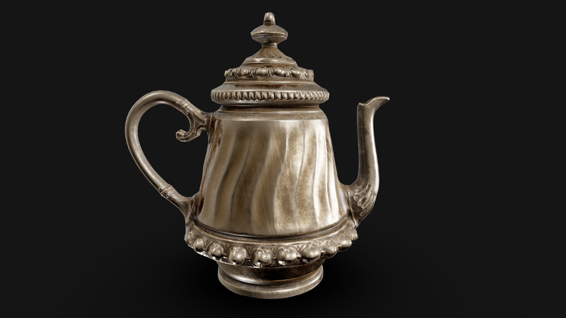 Teapot / Чайник - 3D model by qu6rid.vrn [9b71b5a] - Sketchfab