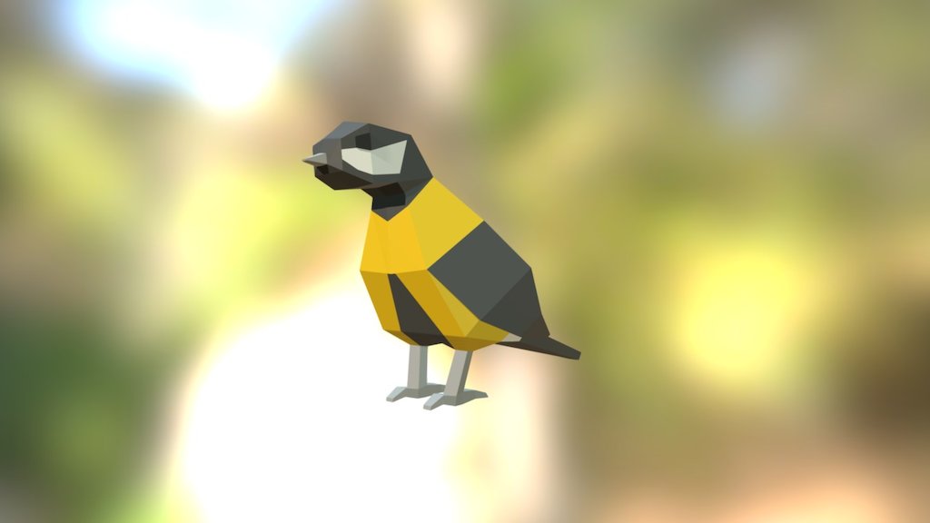 #30Days3D - Day 7 - Bird