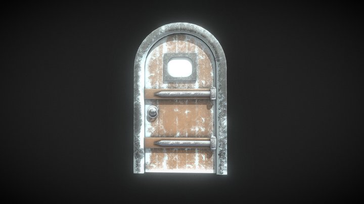 Medieval Door 3D Model